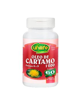 Oleo-de-Cartamo---120-capsulas---Unilife